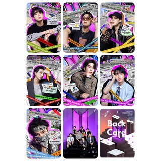 Set 8 card giấy bo góc in 2 mặt ảnh nhóm BTS - FESTA 2022 #2