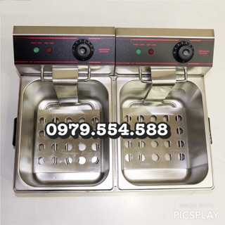 Bếp chiên đôi nhúng điện cao cấp Eton ET-ZL2