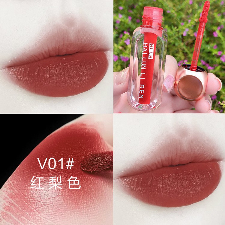 Son kem HAILUNLIREN  Sweet Peach Lip Clay