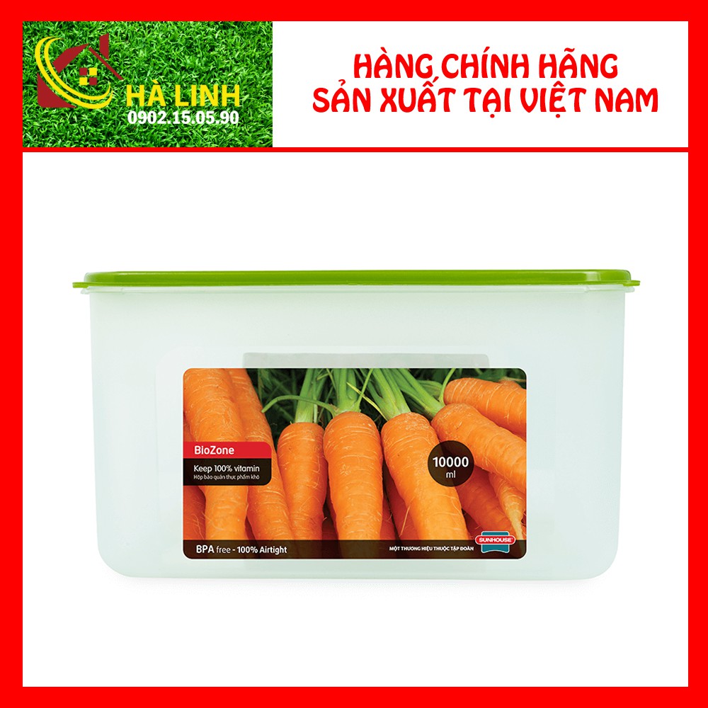 HỘP NHỰA BIOZONE KB-FR1000S 1000ML