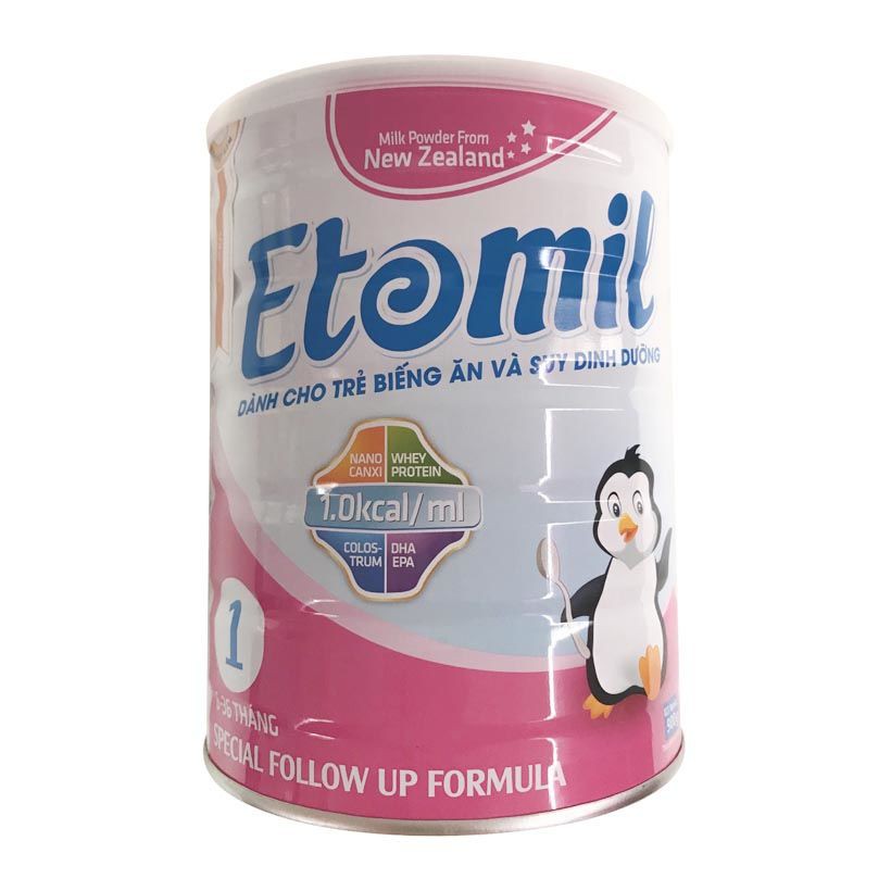 Sữa bột Etomil 1 (900g) (6 - 36 tháng)