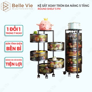 👉[GIẢM NGAY 30k] Kệ Tròn Xoay Đa Năng ⚡️FREE SHIP⚡️-3 Kích Thước-Kệ Rau Củ Quả-Tiện Lợi-Có Bánh Xe