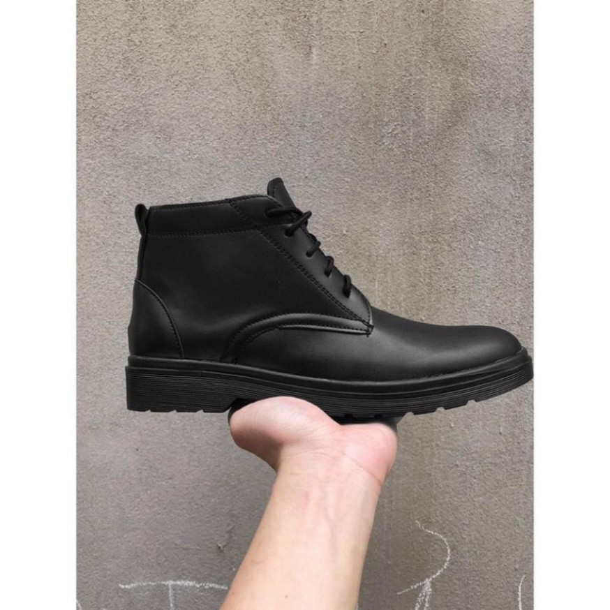 Giày Boots Martens nam SN01 cao cổ  da bò thời trang