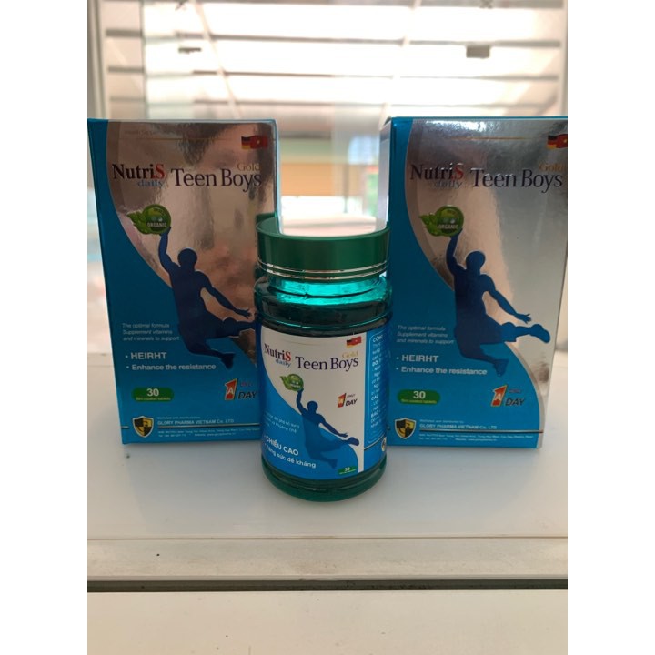 Tăng chiều cao bé trai và bé gái tuổi dậy thì NutriS Daily Gold