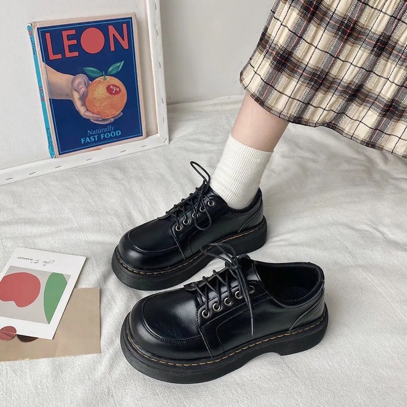 ❌giày oxford ulzzang vintage siêu xinh, ib trước khi đặt hàng