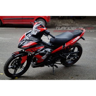 Tem Trùm Exciter 150 Duke Đỏ đen