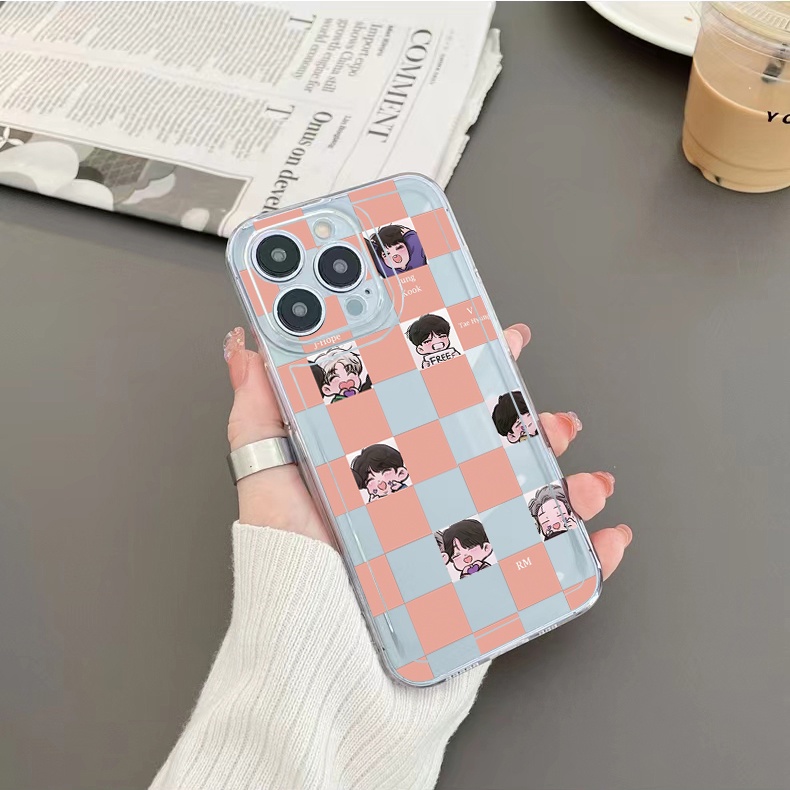 Ốp Điện Thoại TPU Dẻo In Hình BT21 OPPO A16 A15 A16E A16k A95 Reno6 Z 5G A94 A54 A74 4G A53 A76 A96 A12 A5S A52 A92 A9 A5 2020