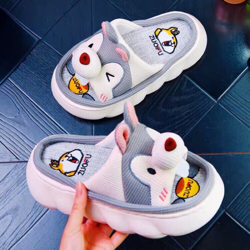 Dép Bông đi trong nhà nam nữ THỎ Siêu Đáng Yêu
