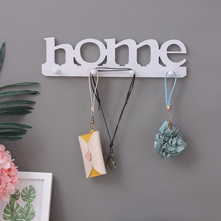 Kệ Móc treo đồ, móc treo chìa khóa chữ HOME - LOVE cực chất