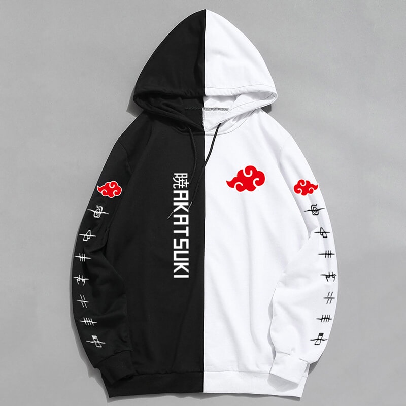 Áo hoodie In Hình akatsuki Hai Màu Thời Trang Mới Năm 2021 xs-4xl Cho Nam Nữ
