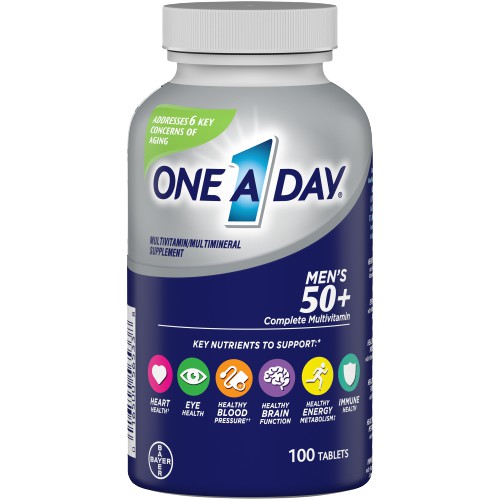 One A Day Dành Cho Nam Nữ Trên 50 Tuổi Chai 300 Viên