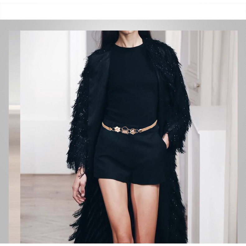 Thắt lưng kim loại phong cách Châu Âu Hiện đại