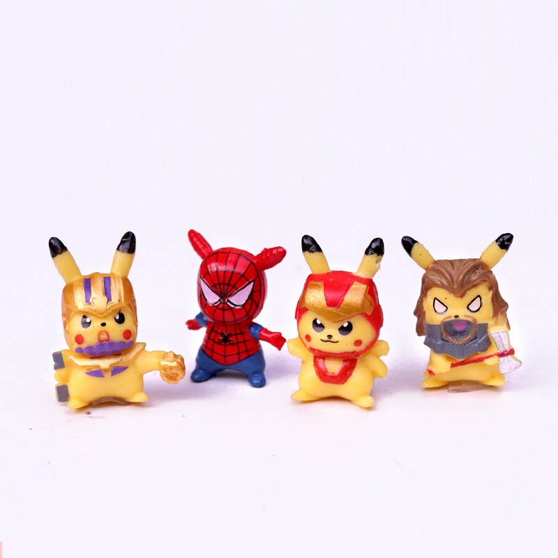 Set Mô Hình Pikachu Mini Làm Thủ Công Dễ Thương