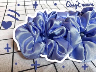 💎SCRUNCHIES BUỘC TÓC MÀU XANH TÍM 👾