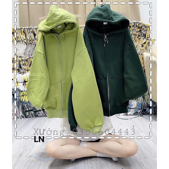 Áo Khoác Nỉ nữ mũ to 2 lớp,Áo Khoác Nỉ nữ siêu xinh