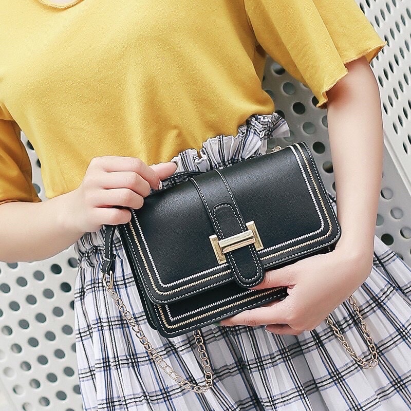 Túi Xách Nữ Đeo Chéo Thời Trang HAMA-NHC37 Phong Cách Hàn Quốc Loại Đẹp