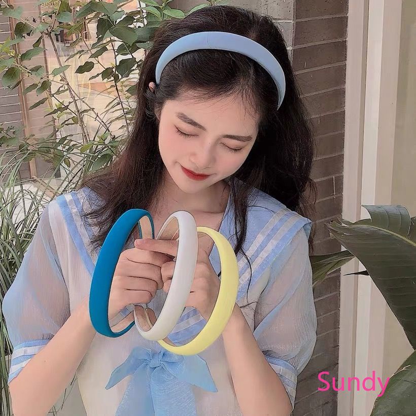 Cài tóc trơn màu chống trượt thiết kế đơn giản thời trang Hàn Quốc cho nữ