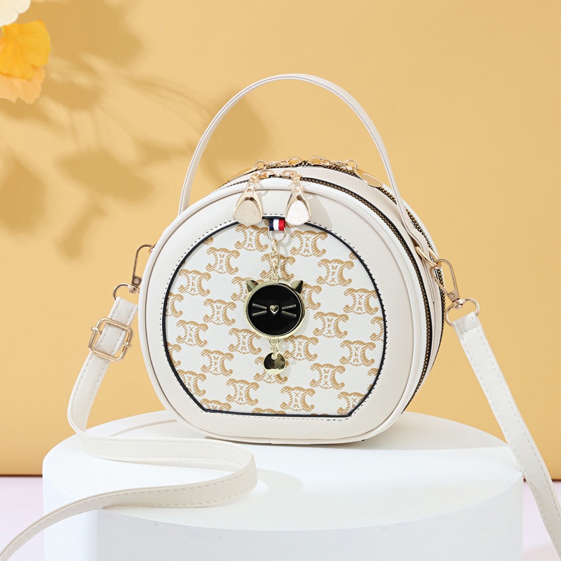 Túi Đeo Vai Dáng Tròn Thời Trang Xinh Xắn