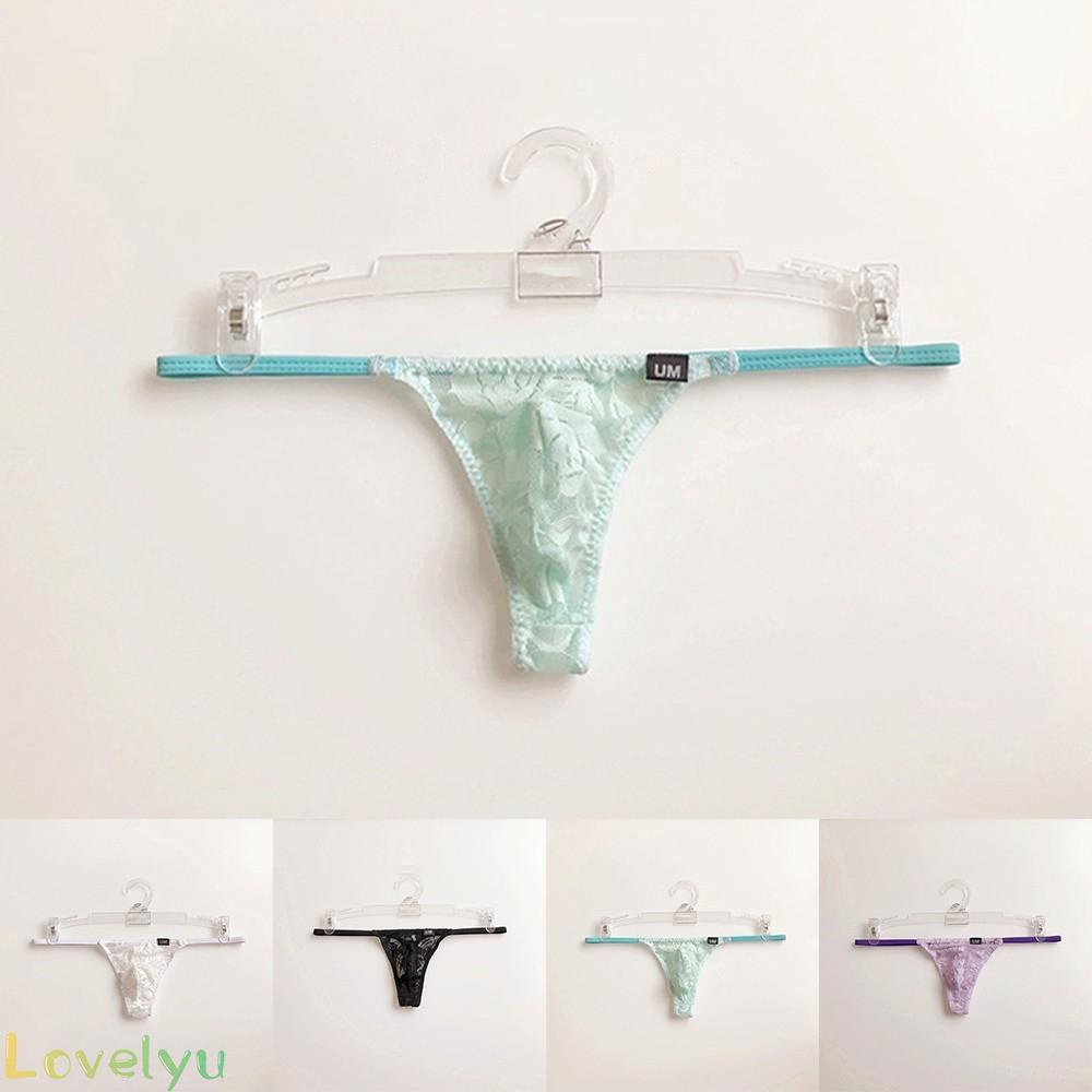 Quần lót nam chất liệu polyester 100% phối ren thoáng khí hàng mới