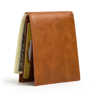 Ví Da Đựng Thẻ Thời Trang Cho Nam Slim Mini Credit ID Business Card Wallet Clutch Bag Immunization Card Holder 2021 Gift