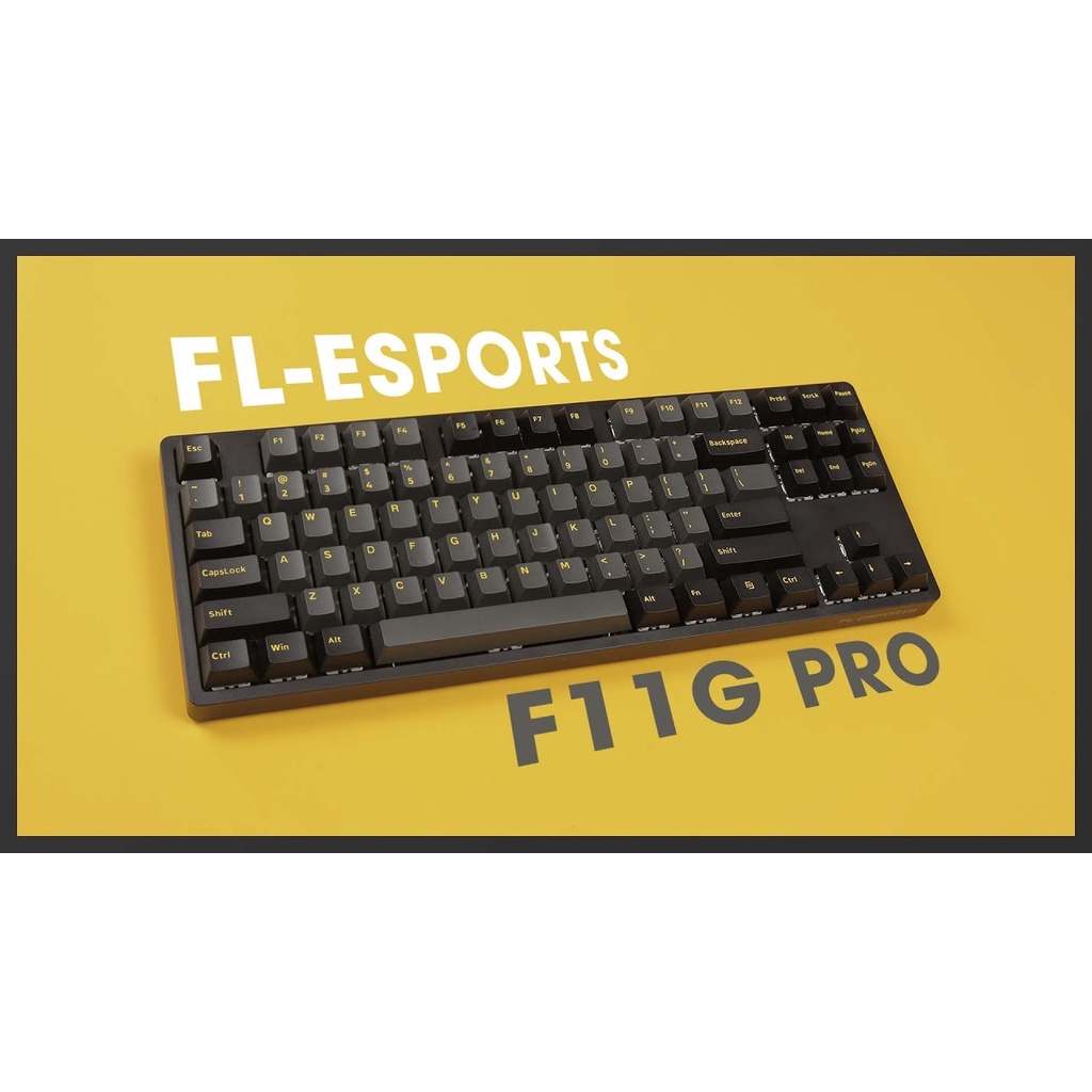 Bàn phím cơ FLEsports F11G Pro Polar Night 3 mode