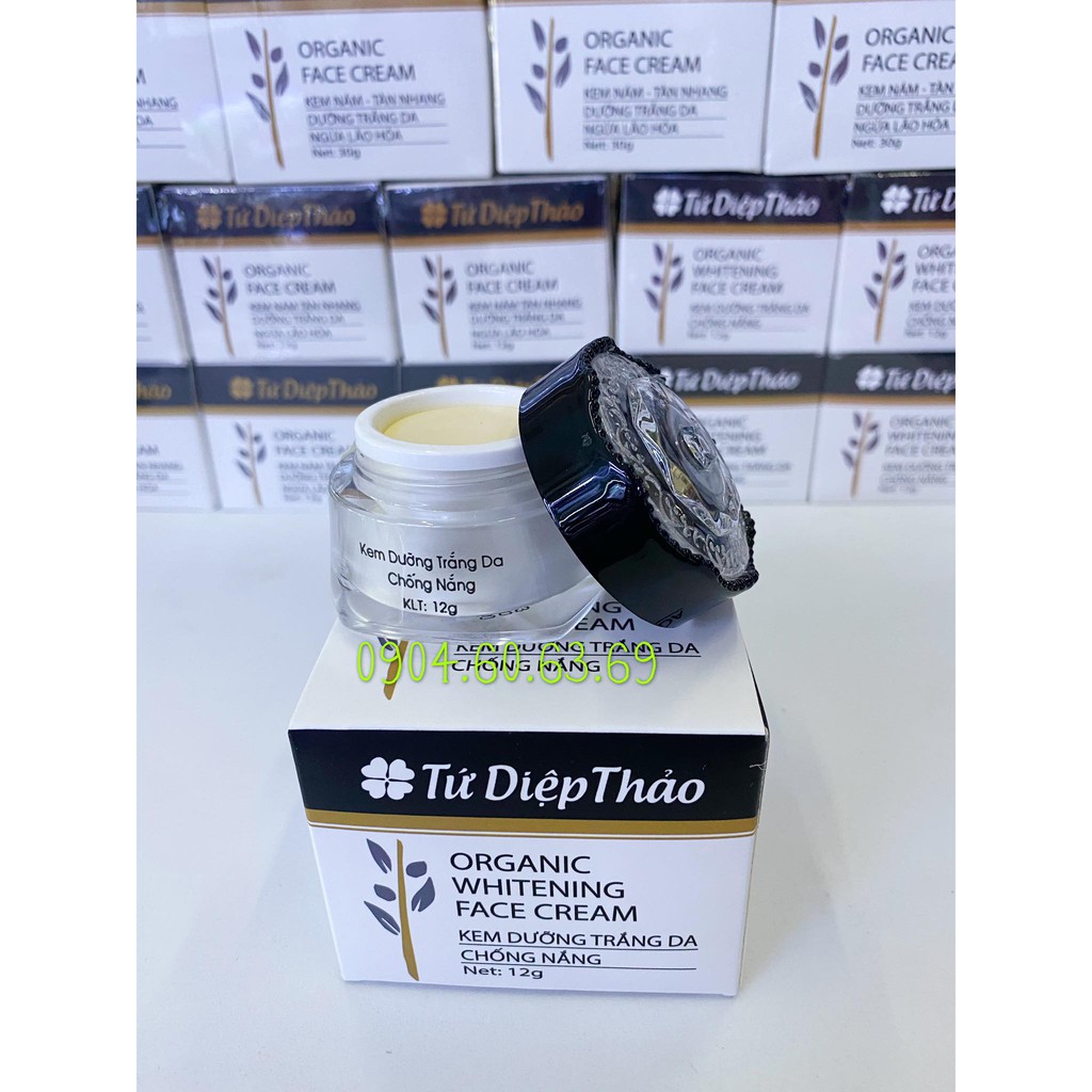 Kem Dưỡng Trắng Da Chống Nắng 12g TỨ DIỆP THẢO