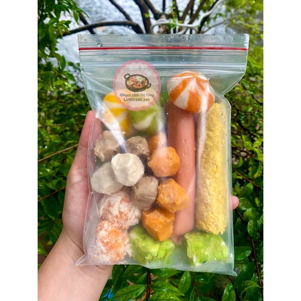 set cá viên chiên mix