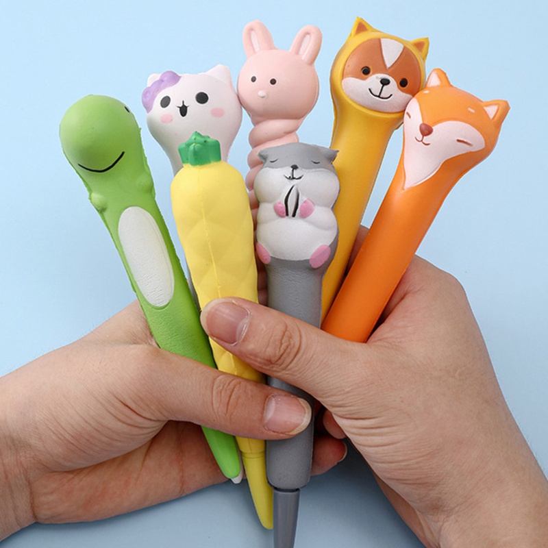 Goo Bút Gel Bọt Biển Giảm Căng Thẳng Dành Cho Học Sinh / Người Lớn