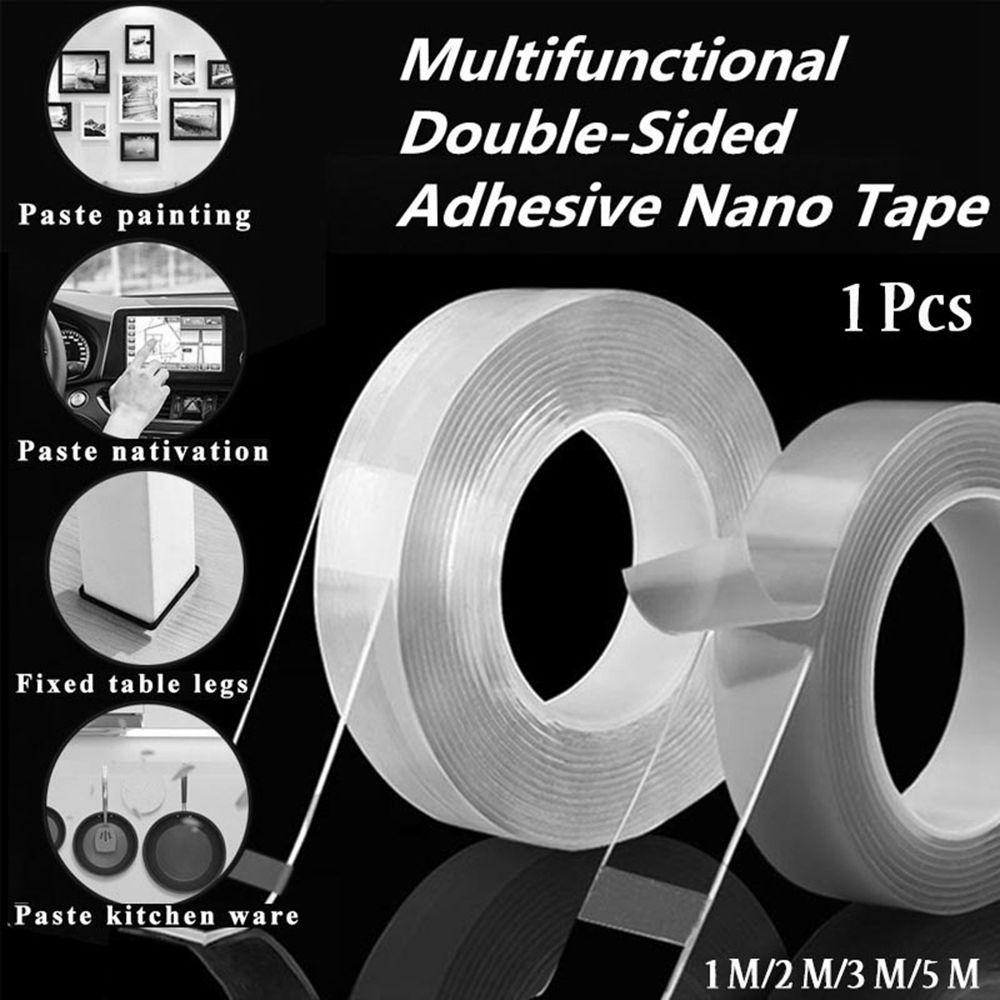 Cuộn Băng Keo Hai Mặt Nano 1 / 2 / 3 / 5m Tiện Dụng Cho Gia Đình