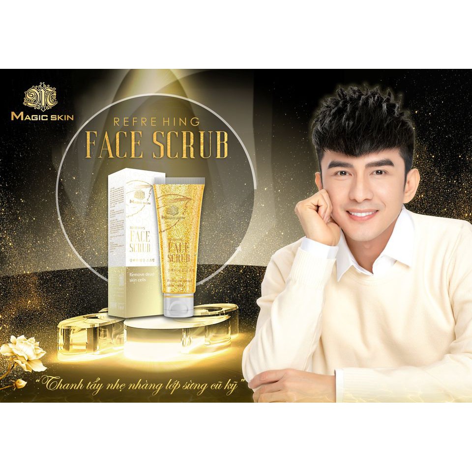 Tẩy da chết dịu nhẹ (Face) Refreshing Face Scrub CHÍNH HÃNG Magic Skin | BigBuy360 - bigbuy360.vn