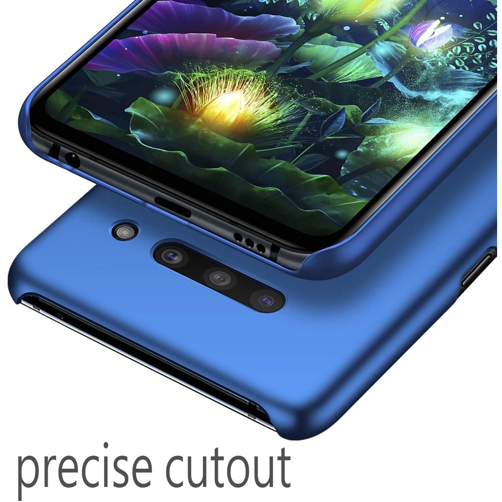 Ốp Điện Thoại PC Cứng Siêu Mỏng Mặt Nhám Cho LG V50 V40 ThinQ V30 V20 G6 G7 G8 Q8 K41S K61 Stylus 5