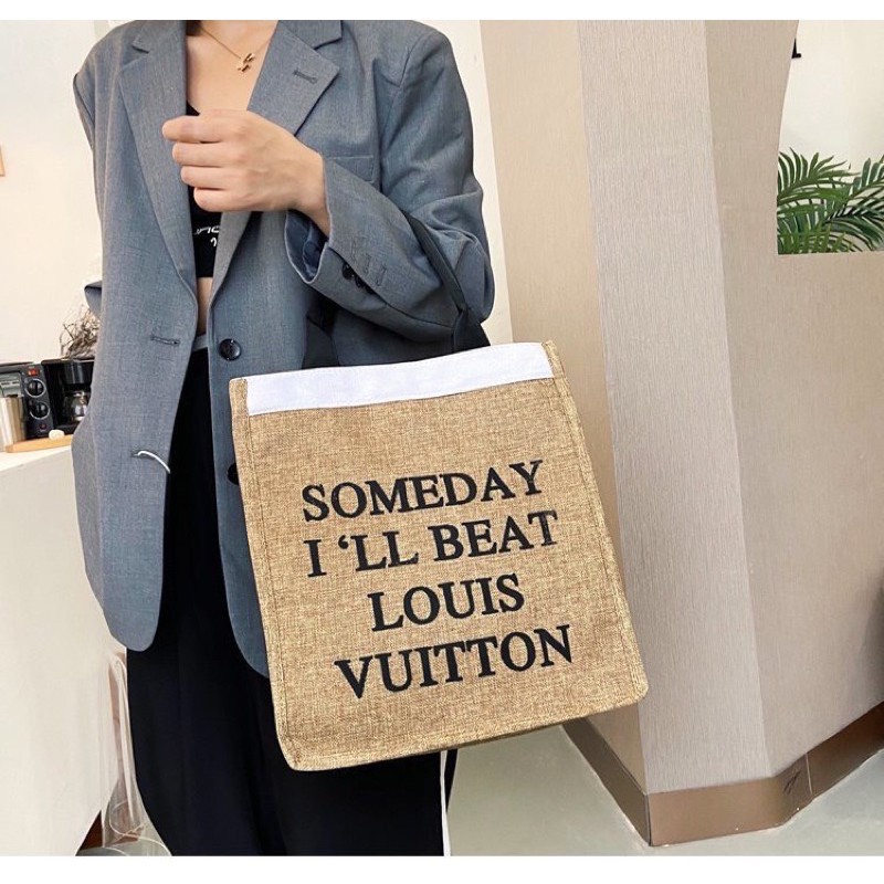 Túi cói someday phong cách đi biển phong cách XUKA DRESS