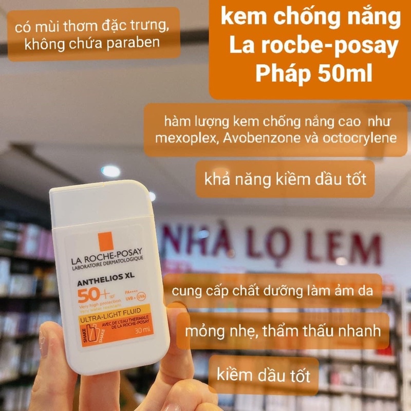KEM CHỐNG NẮNG LRP ULTRA LIGHT 30ML