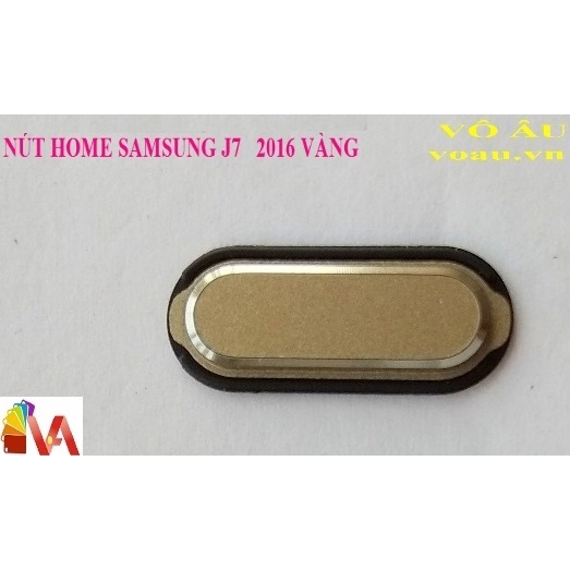 NÚT HOME SAMSUNG J7 2016 MÀU VÀNG