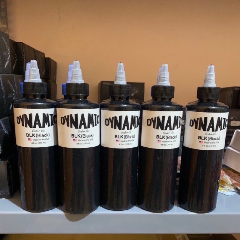 Mực xăm hình đen dynamic