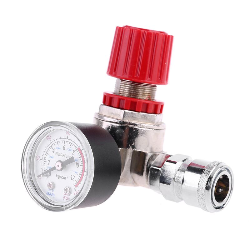 Đồng Hồ Đo Áp Suất Khí Nén 180PSI Dễ Lắp Đặt Có Thể Điều Chỉnh