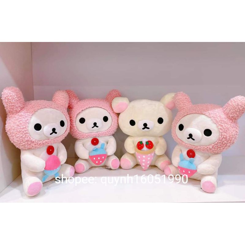 Gấu bông rilakkuma cosplay 25cm