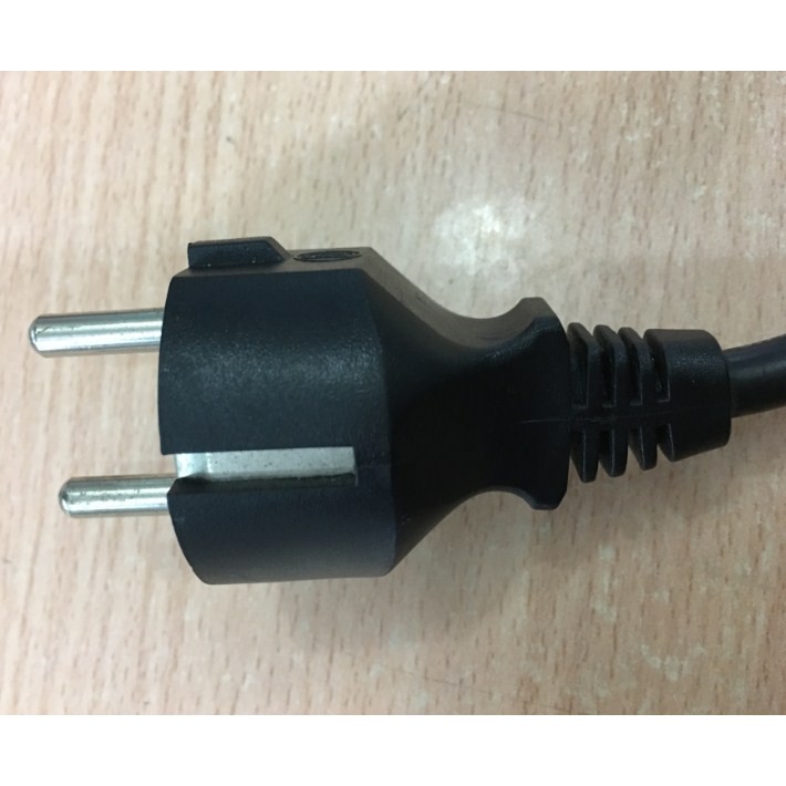 Dây nguồn cong,bẻ góc hàng chuẩn lõi đồng cho máy tính , nồi cơm điện, nồi lẩu dài 1,5m