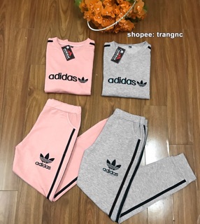 Bộ ADlDAS nữ mặc ở nhà