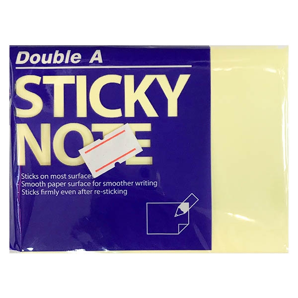 Giấy Note Vàng DoubleA 100 tờ