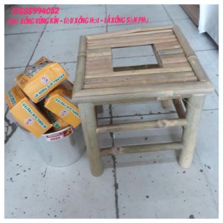 Combo bộ ghế xông vùng kín + 10goi la xong sản phụ