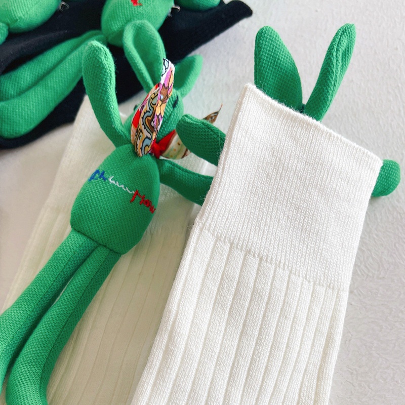 Vớ Cotton 3D Hình Thỏ Hoạt Hình Phong Cách Harajuku Dễ Thương Cho Nam Và Nữ