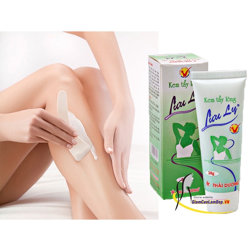 Kem tẩy lông lưu ly nhẹ nhàng sạch mịn