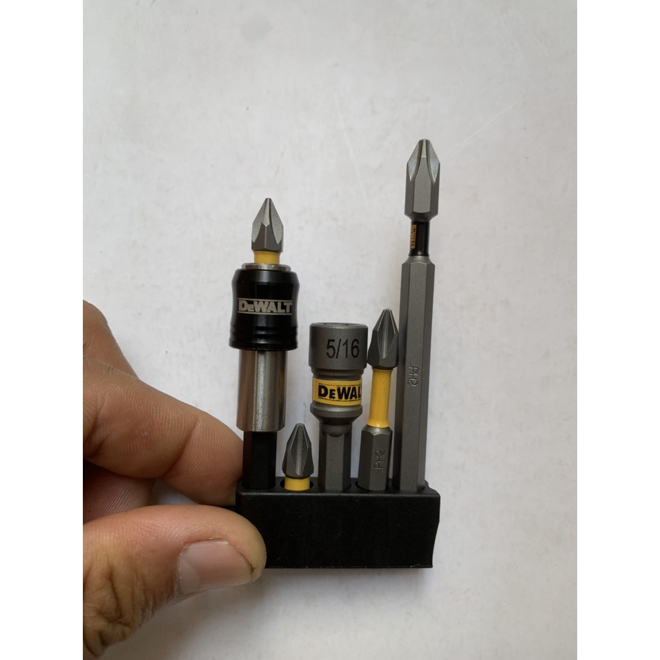 Bộ mũi vít PH1 - PH2 - PH3 - đầu bắn tôn Dewalt chính hãng có từ
