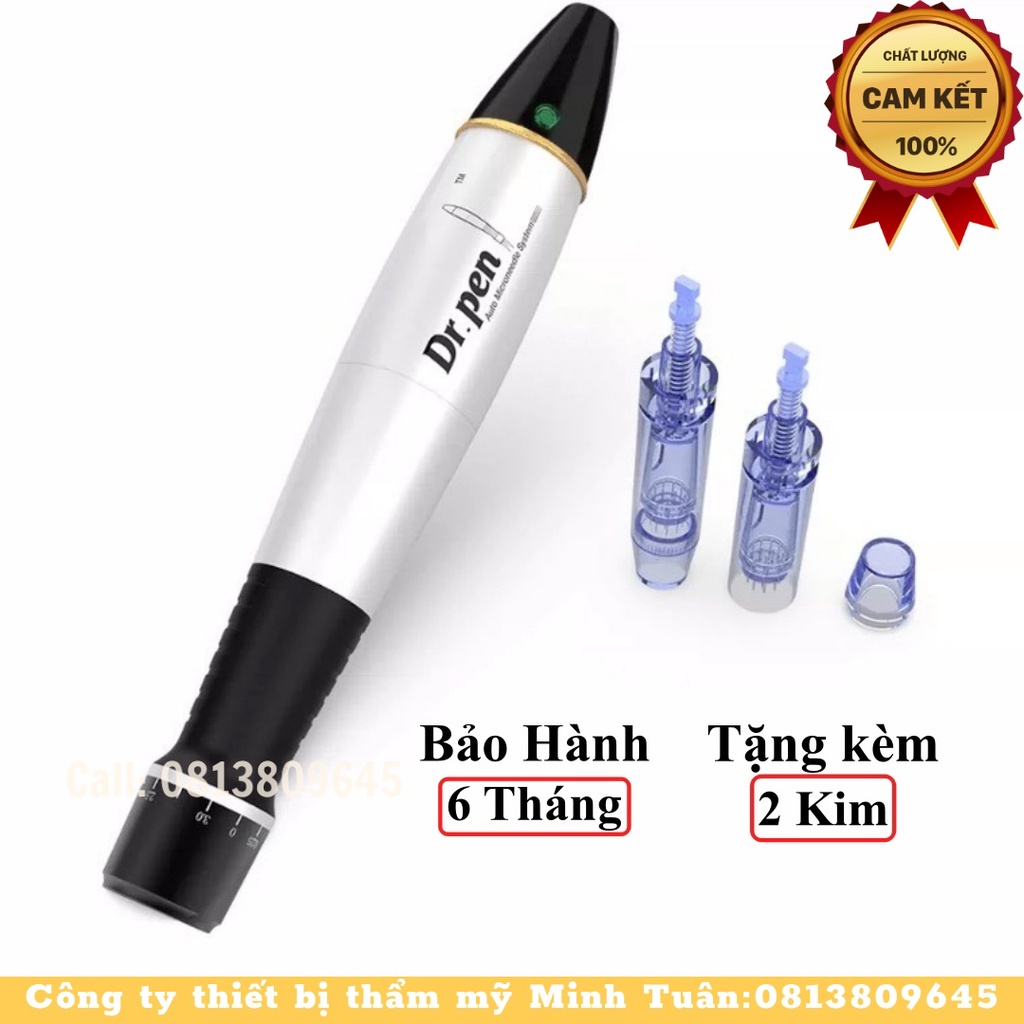 Bút cấy tảo Máy phi kim Dr Pen A1 KHÔNG TÍCH ĐIỆN cấy phấn hồng sâm phi kim sẹo rỗ