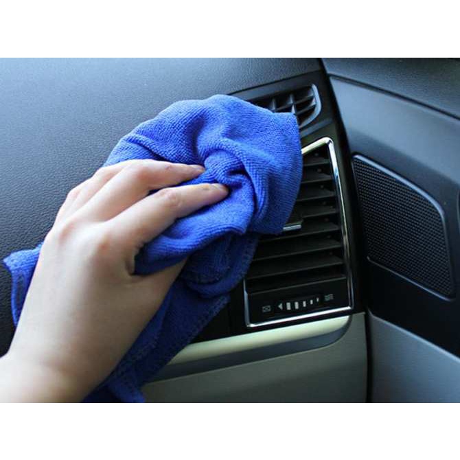 Khăn lau xe ô tô chuyên dụng microfiber siêu thấm không sơ, rối - ảnh sản phẩm 5