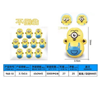 Lật Đật mini Hình Squid Game Và Doaremon Dễ Thương Siêu Đáng Yêu Đồ Chơi Cho Bé