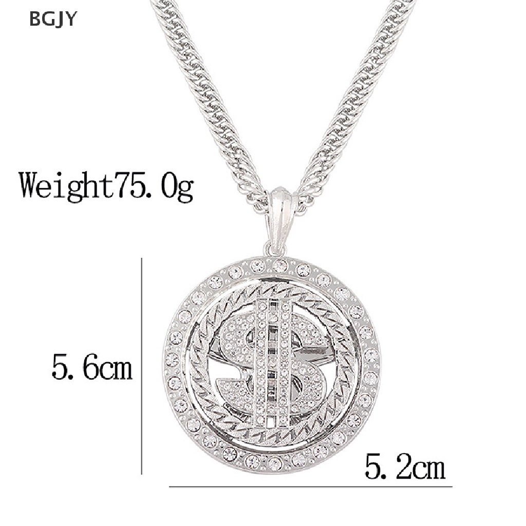 Vòng cổ Mặt Hình Tờ Tiền Đô La Phong Cách Hip Hop Cho Nam Mới