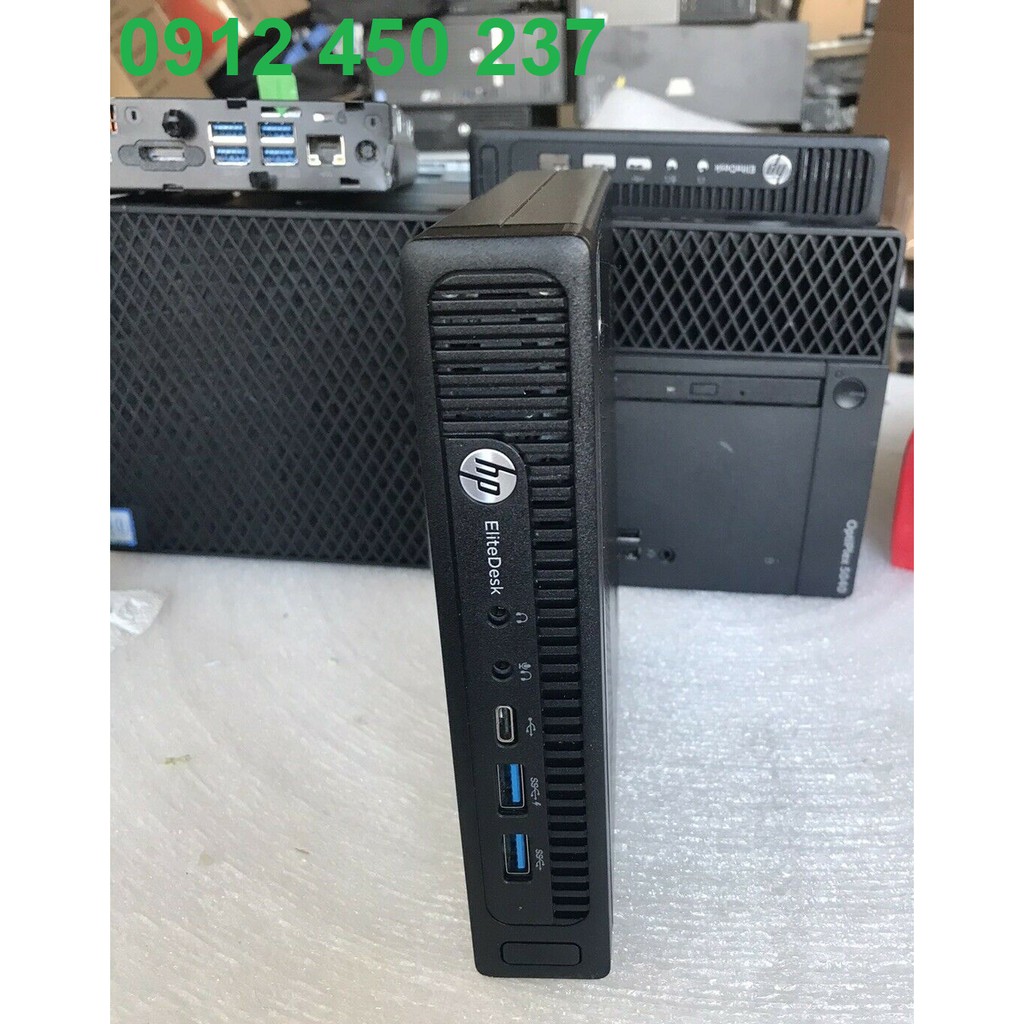 HP EliteDesk 800 G2 Desktop Mini PC ( i3-6100/i5-6500T/i7-6700, DDR4 4GB/8GB, SSD 120GB/240GB). Mới 99%