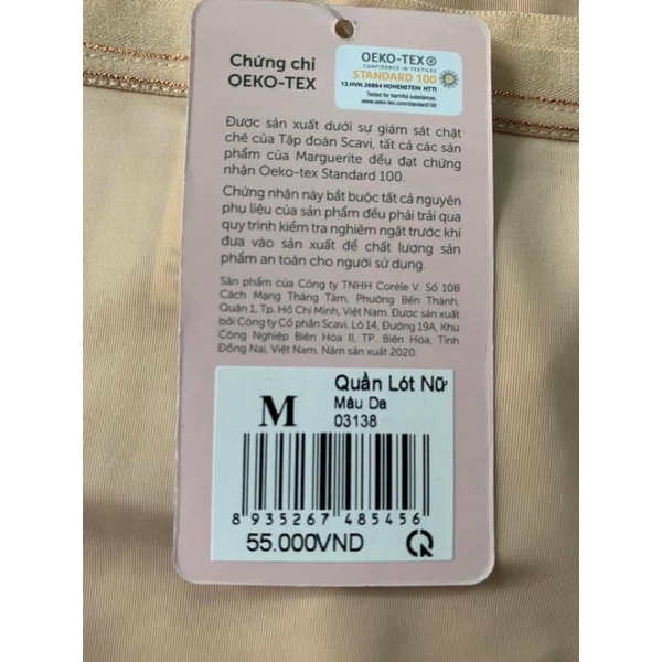 Quầh lót nữ Marguerite 03138